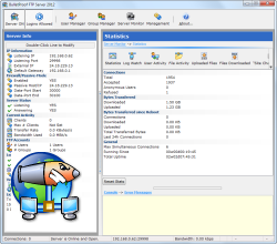 BulletProof FTP Server 2019.0.0.50 screenshot