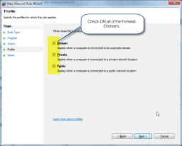 Select Firewall Domains