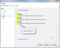 Select Firewall Domains